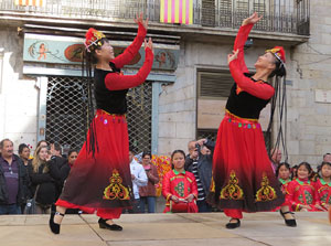 Celebraci&oacute; de l'any nou xin&egrave;s, el 4716, any del Gos, a Girona