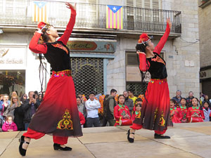 Celebraci&oacute; de l'any nou xin&egrave;s, el 4716, any del Gos, a Girona