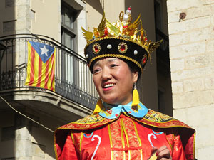 Celebraci&oacute; de l'any nou xin&egrave;s, el 4716, any del Gos, a Girona