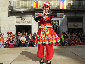 Celebraci&oacute; de l'any nou xin&egrave;s, el 4716, any del Gos, a Girona