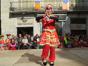 Celebraci&oacute; de l'any nou xin&egrave;s, el 4716, any del Gos, a Girona