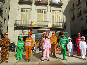 Celebraci&oacute; de l'any nou xin&egrave;s, el 4716, any del Gos, a Girona