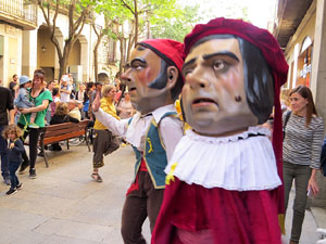 Festes de Primavera de Girona 2018. Cercavila amb el Tarl&agrave;