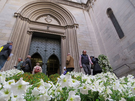Temps de Flors 2018. Muntatges i instal·lacions florals als diversos espais de l'Església del Sagrat Cor