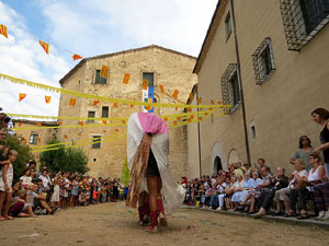 Festa Major de Sant Daniel 2018 - Cercavila des del mirador de Montorró a la placeta d'entrada del Monestir de Sant Daniel