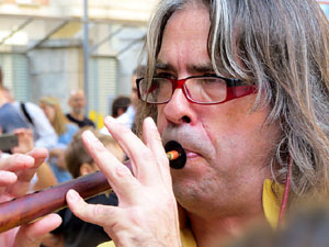 Commemoraci&oacute; de l'1-O al Col&middot;legi Verd