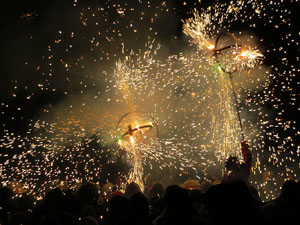 Fires 2018. El correfoc amb els Diables de l'Onyar