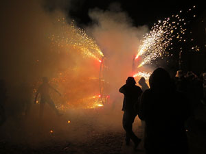 Fires 2018. El correfoc amb els Diables de l'Onyar