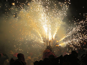 Fires 2018. El correfoc amb els Diables de l'Onyar