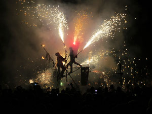 Fires 2018. El correfoc amb els Diables de l'Onyar