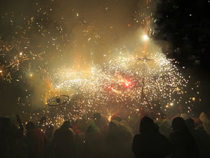 Fires 2018. El correfoc amb els Diables de l'Onyar