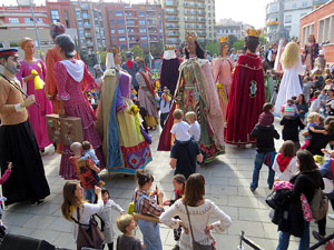 Fires 2018. 37a. Trobada de Gegants de Fires de Sant Narcís. La ballada