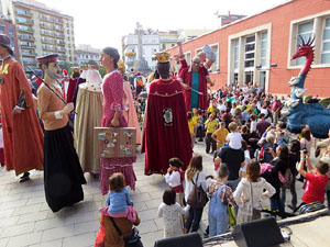 Fires 2018. 37a. Trobada de Gegants de Fires de Sant Narcís. La ballada