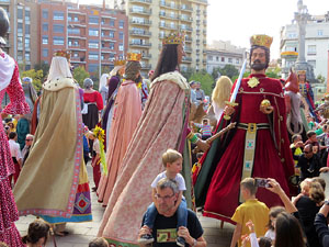 Fires 2018. 37a. Trobada de Gegants de Fires de Sant Narcís. La ballada