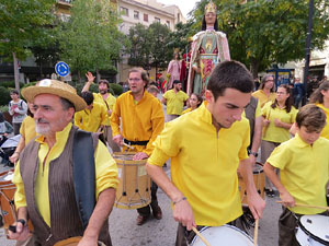 Fires 2018. 37a. Trobada de Gegants de Fires de Sant Narc&iacute;s. La cercavila