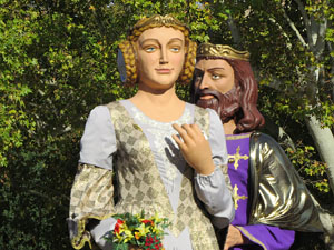 Fires 2018. 37a. Trobada de Gegants de Fires de Sant Narc&iacute;s. La cercavila
