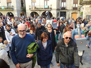 Fires 2018. Passejada de Fires de la Mula Baba i representació de titelles