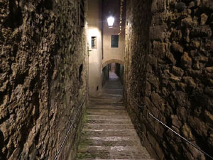 Nadal 2018 a Girona. Encesa de les llums de Hanukkà al pati dels Rabins