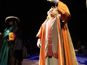 Nadal 2018 a Girona. Assaig de 'Els Pastorets de Girona' al Teatre Municipal