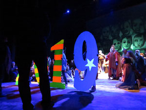 Nadal 2018 a Girona. Assaig de 'Els Pastorets de Girona' al Teatre Municipal