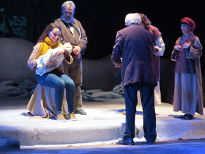 Nadal 2018 a Girona. Assaig de 'Els Pastorets de Girona' al Teatre Municipal