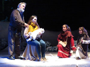 Nadal 2018 a Girona. Assaig de 'Els Pastorets de Girona' al Teatre Municipal