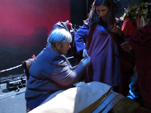 Nadal 2018 a Girona. Assaig de 'Els Pastorets de Girona' al Teatre Municipal