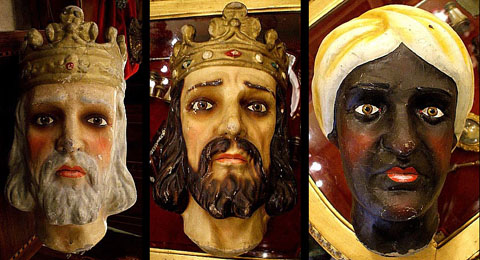 Caps dels Reis abans de la restauració