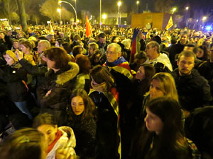 21F Vaga general. La manifestaci&oacute; m&eacute;s gran de la hist&ograve;ria de Girona, amb 70.000 participants