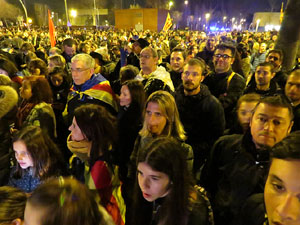 21F Vaga general. La manifestaci&oacute; m&eacute;s gran de la hist&ograve;ria de Girona, amb 70.000 participants