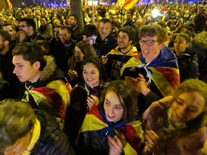 21F Vaga general. La manifestaci&oacute; m&eacute;s gran de la hist&ograve;ria de Girona, amb 70.000 participants