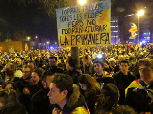 21F Vaga general. La manifestaci&oacute; m&eacute;s gran de la hist&ograve;ria de Girona, amb 70.000 participants