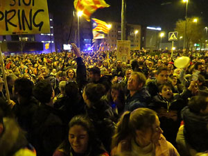 21F Vaga general. La manifestaci&oacute; m&eacute;s gran de la hist&ograve;ria de Girona, amb 70.000 participants