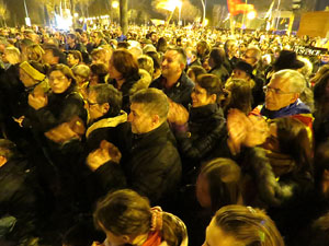 21F Vaga general. La manifestaci&oacute; m&eacute;s gran de la hist&ograve;ria de Girona, amb 70.000 participants