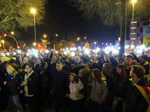 21F Vaga general. La manifestaci&oacute; m&eacute;s gran de la hist&ograve;ria de Girona, amb 70.000 participants