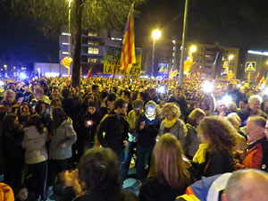 21F Vaga general. La manifestaci&oacute; m&eacute;s gran de la hist&ograve;ria de Girona, amb 70.000 participants