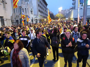 21F Vaga general. La manifestaci&oacute; m&eacute;s gran de la hist&ograve;ria de Girona, amb 70.000 participants