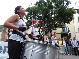 Manifestaci&oacute; contra la viol&egrave;ncia de l'Estat. Pre-commemoraci&oacute; de l'1-O