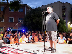 Manifestaci&oacute; contra la viol&egrave;ncia de l'Estat. Pre-commemoraci&oacute; de l'1-O