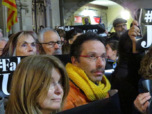 Manifestació pel trasllat dels presos polítics a Madrid pel judici de l'1-O