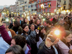 Festival Strenes 2019. Concert inaugural al terrat del punt d'Informaci&oacute; de la Rambla, a c&agrave;rrec d'Oques Grasses