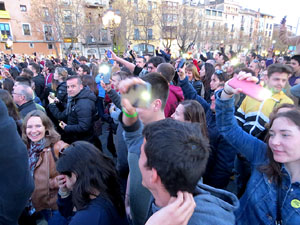 Festival Strenes 2019. Concert inaugural al terrat del punt d'Informaci&oacute; de la Rambla, a c&agrave;rrec d'Oques Grasses