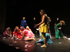 Festivals de Girona. FITAG 2019 - '8 wires or 1 reason of love'. Espectacle interpretat per la companyia 'Student Dance and Plastic Theatre Oler' de Moscou