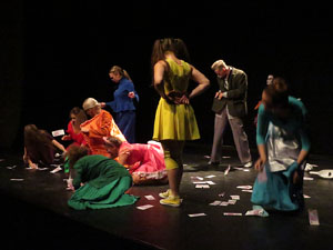 Festivals de Girona. FITAG 2019 - '8 wires or 1 reason of love'. Espectacle interpretat per la companyia 'Student Dance and Plastic Theatre Oler' de Moscou