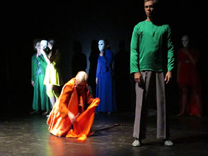 Festivals de Girona. FITAG 2019 - '8 wires or 1 reason of love'. Espectacle interpretat per la companyia 'Student Dance and Plastic Theatre Oler' de Moscou