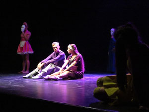 Festivals de Girona. FITAG 2019 - '8 wires or 1 reason of love'. Espectacle interpretat per la companyia 'Student Dance and Plastic Theatre Oler' de Moscou