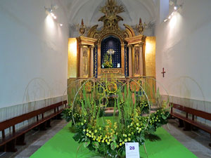 Temps de Flors 2019. Muntatges i instal·lacions florals a l'Església del Carme