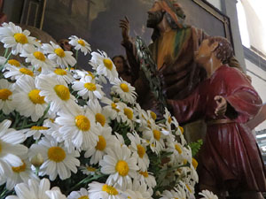 Temps de Flors 2019. Decoracions florals als diversos espais de l'Església dels Dolors