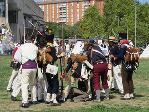XII Festa Reviu els Setges Napole&ograve;nics de Girona. Recreaci&oacute; d'una batalla napole&ograve;nica al Parc de les Ribes del Ter