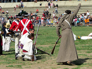 XII Festa Reviu els Setges Napole&ograve;nics de Girona. Recreaci&oacute; d'una batalla napole&ograve;nica al Parc de les Ribes del Ter